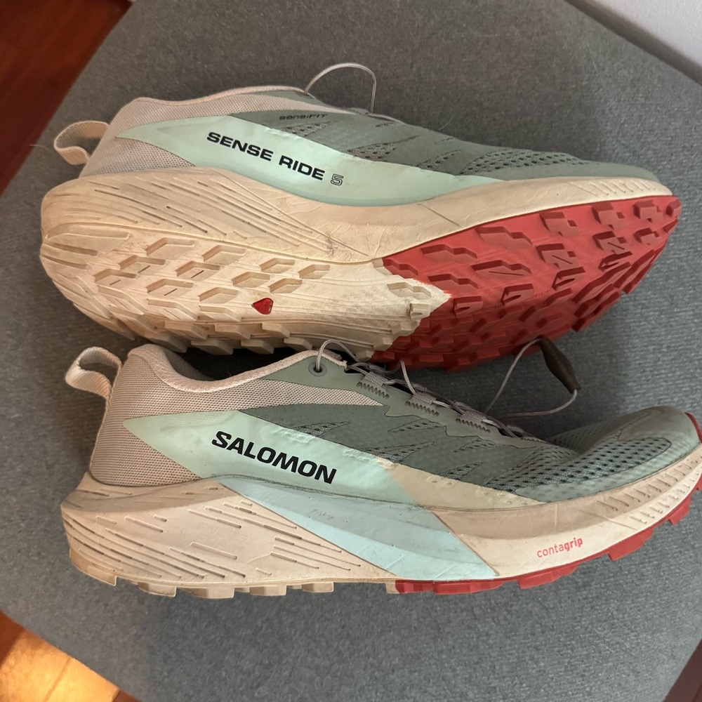Salomon SENSE RIDE 5 W Lily/Rainy Day/Bleach - Picture 3 of 6
